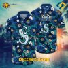 MLB Seattle Mariners Hawaiian Shirt Custom Palm Wave