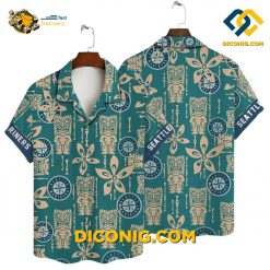 MLB Seattle Mariners Hawaiian Shirt Custom Paradise Wave
