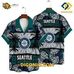 MLB Seattle Mariners Hawaiian Shirt Custom Sunset Shores