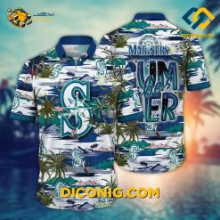 MLB Seattle Mariners Hawaiian Shirt Custom Tropic Tide