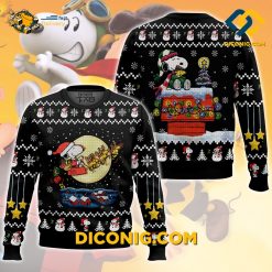 Snoopy The Charlie Brown and Snoopy Show Christmas Ugly Sweater