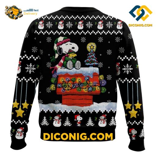 Snoopy The Charlie Brown and Snoopy Show Christmas Ugly Sweater
