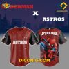 MLB Spider Man Houston Astros Epic Baseball Jersey