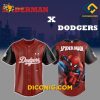 Spider Man Dodgers Epic Baseball Jersey