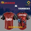 MLB Spider Man New York Yankees Epic Baseball Jersey