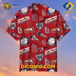 MLB St. Louis Cardinals Hawaiian Shirt Custom All-Star Collage