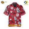 MLB St. Louis Cardinals Hawaiian Shirt Custom Dugout Stripes