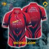 MLB St. Louis Cardinals Hawaiian Shirt Custom Fierce Stripes