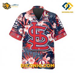 MLB St. Louis Cardinals Hawaiian Shirt Custom Floral Passion
