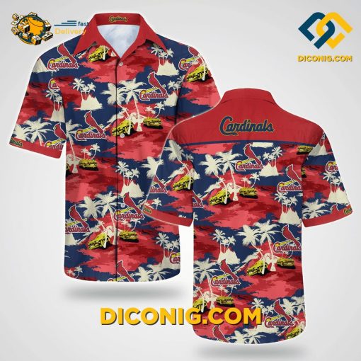 MLB St. Louis Cardinals Hawaiian Shirt Custom Island Ride