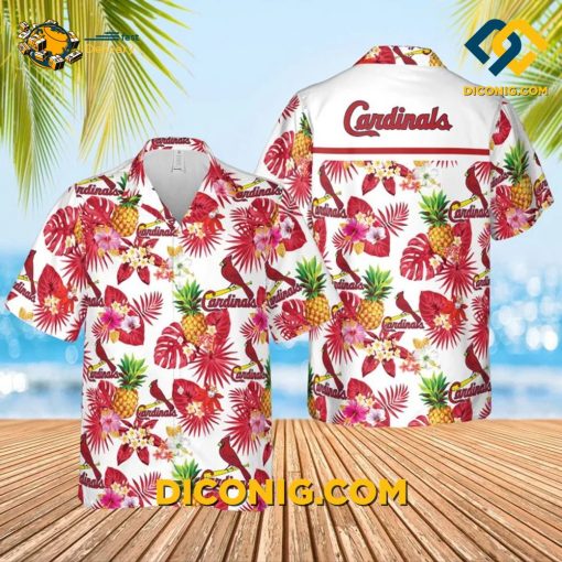 MLB St. Louis Cardinals Hawaiian Shirt Custom Pineapple Paradise