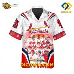 st louis cardinals hawaiian shirt team spirit