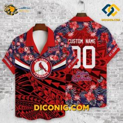 st louis cardinals hawaiian shirt tribal