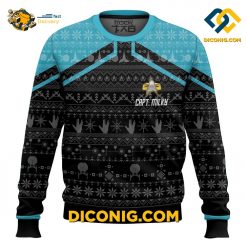 S.T Picard 2020 Blue Custom Ugly Christmas Sweater