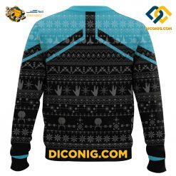 st picard 2020 blue custom ugly christmas sweater