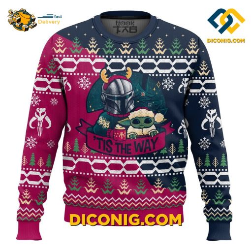 Star Wars Tis the Way Ugly Christmas Sweater