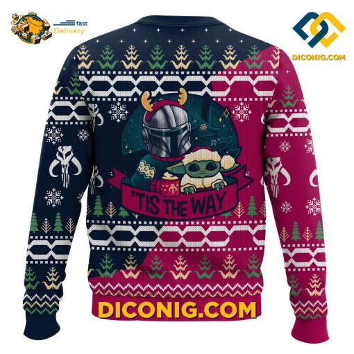 Star Wars Tis the Way Ugly Christmas Sweater