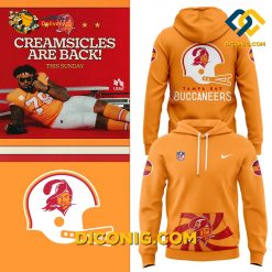 NFL Tampa Bay Buccaneers Throwback Creamsicle Hoodie Custom Shirt