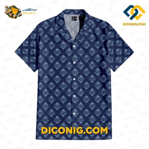 MLB Tampa Bay Rays Hawaiian Shirt Custom Seaside Symphony