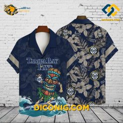 tampa bay rays hawaiian shirt tiki vibes