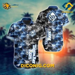 tampa bay rays hawaiian shirt tropical vibes