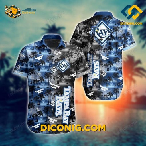 MLB Tampa Bay Rays Hawaiian Shirt Custom Tropical Vibes