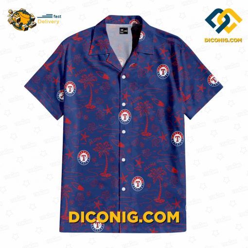 MLB Texas Rangers Hawaiian Shirt Custom Aloha Paradise