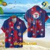 MLB Texas Rangers Hawaiian Shirt Custom Coastal Palms