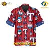 MLB Texas Rangers Hawaiian Shirt Custom Dominate the Diamond Rangers