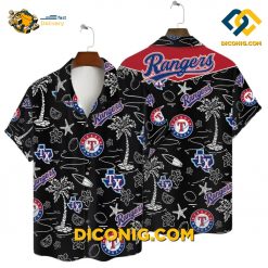 texas rangers hawaiian shirt island vibes