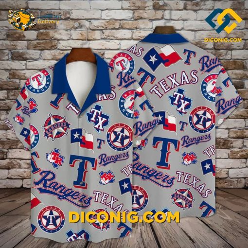 MLB Texas Rangers Hawaiian Shirt Custom Lone Star Spirit