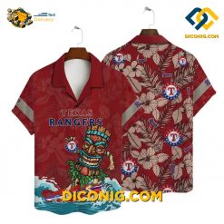 MLB Texas Rangers Hawaiian Shirt Custom Surfer Tiki