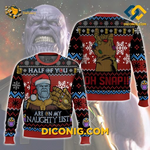 Thanos Christmas Ugly Sweater