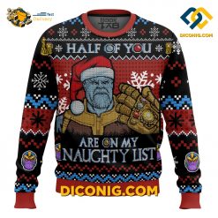 thanos christmas ugly sweater