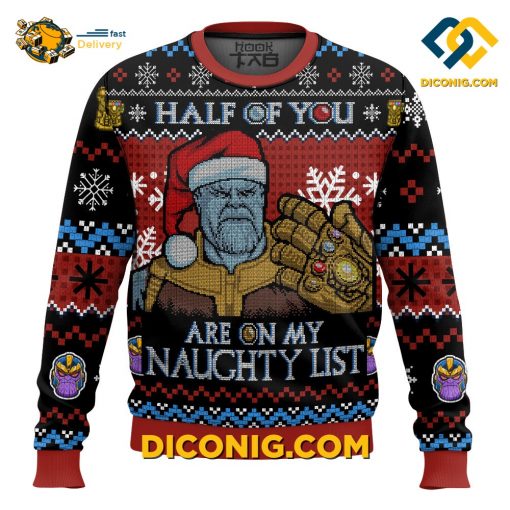 Thanos Christmas Ugly Sweater