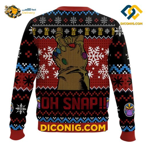 Thanos Christmas Ugly Sweater