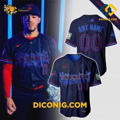 Toronto Blue Jays City Connect Baseball Jersey Custom