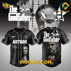 MLB The Godfather Houston Astros Boss Style Baseball Jersey