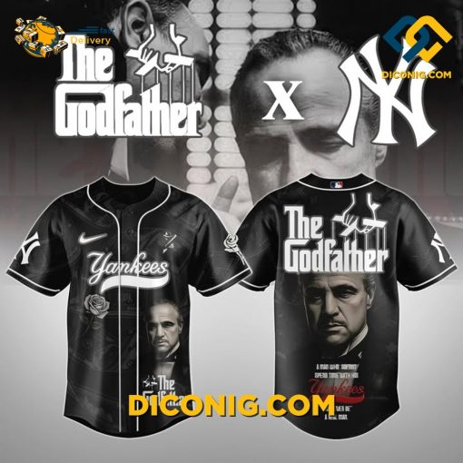 The Godfather New York Yankees Boss Style MLB Baseball Jersey