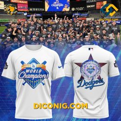 MLB Los Angeles Dodgers World Series Champions Hoodie Custom Shirt