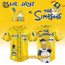 The Simpsons Toronto Blue Jays Exclusive Baseball Jersey