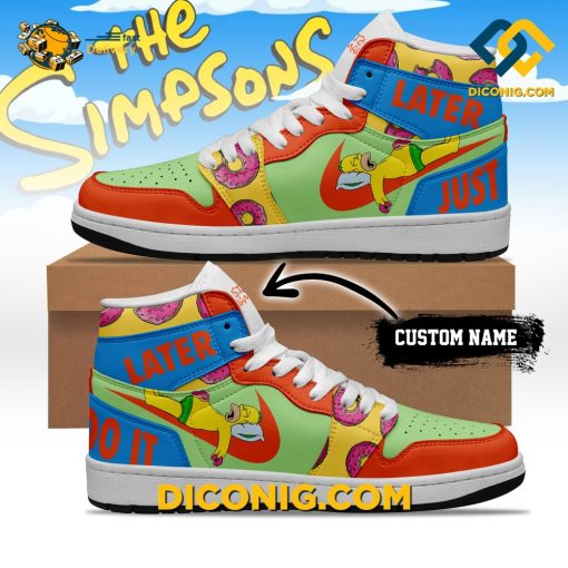 The Simpsons Custom Shoes Nike Air Jordan 1