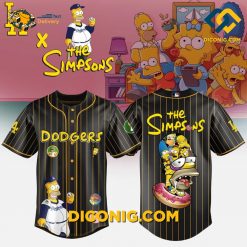 The Simpsons Dodgers Baseball Jersey