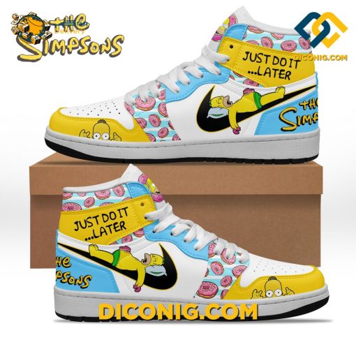 The Simpsons Just Do It Later Nike Air Jordan 1