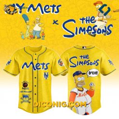 The Simpsons NY Mets Exclusive Baseball Jersey