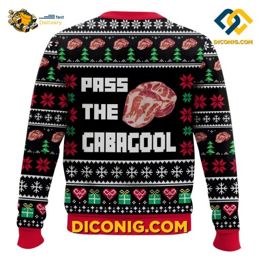 The Sopranos Pass The Gabagool Christmas Ugly Sweater
