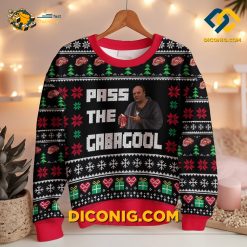 the sopranos pass the gabagool christmas ugly sweater