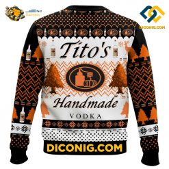 titos christmas ugly sweater