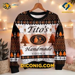 titos christmas ugly sweater