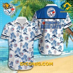 MLB Toronto Blue Jays Hawaiian Shirt Custom Beach Palm